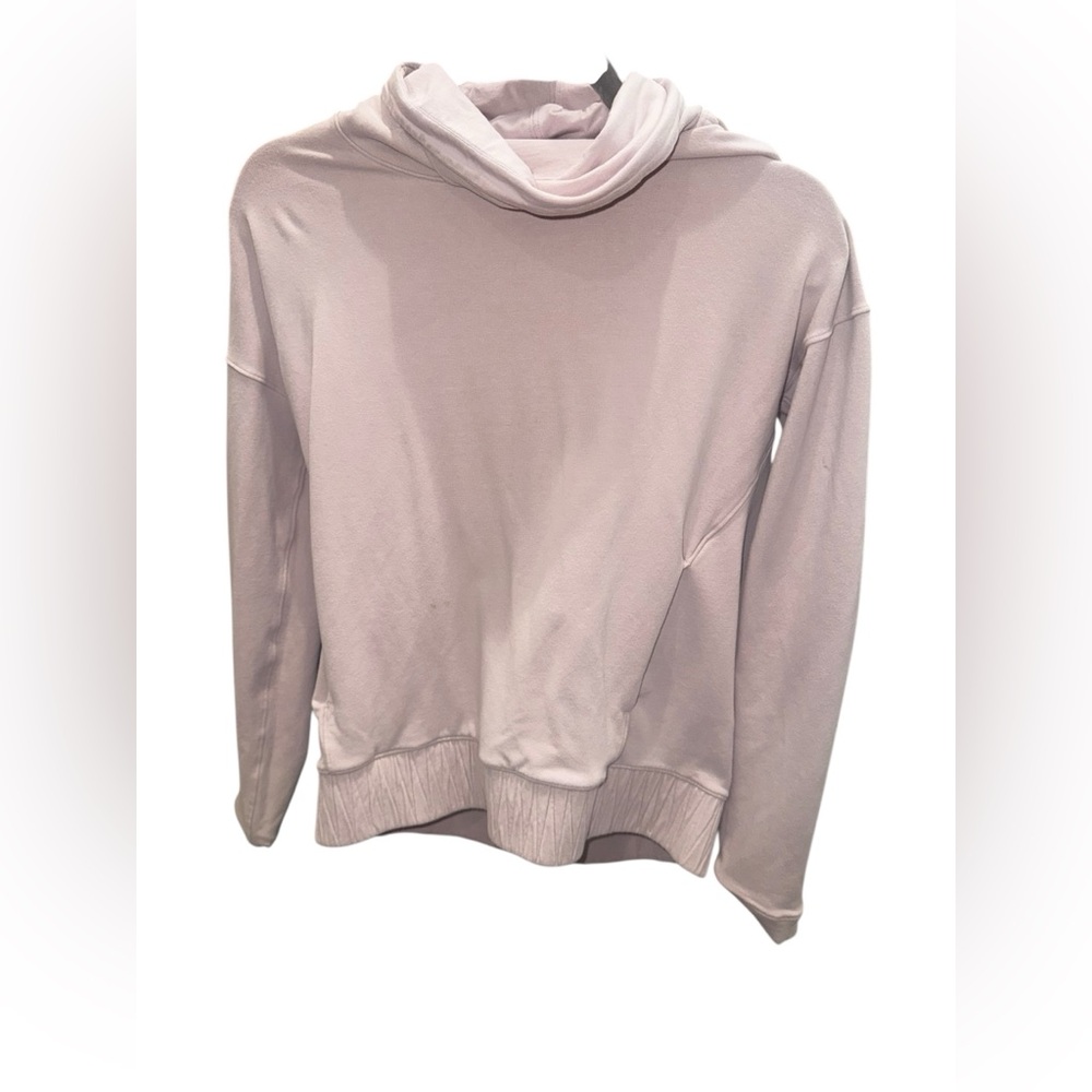lululemon athletica Dusty Pink Cowl Neck Sweater